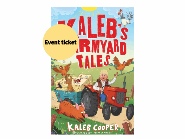 Meet Kaleb Cooper + a copy of 'Kaleb's Farmyard Tales'